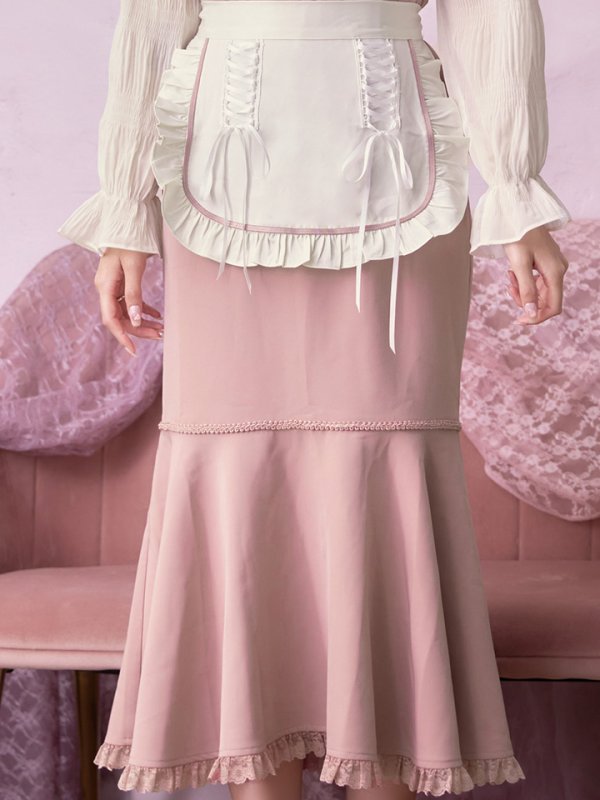 画像11: 【即日発送】ツイードキャットワンピースコスプレ/マーメイドスカート【sugar nineハロウィン3点セット】【S-Lサイズ/1カラー】[OF01] (11)