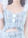 画像16: 【即日発送】【サンタコス 5点セット】【XS-Mサイズ/1カラー】セットアップツイードサンタコスプレ[YMT] (16)