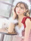 画像31: SALE!【サンタコス 4点セット】【S-Lサイズ/2カラー】ショルダーリボン千鳥タイトサンタコスプレ[YMT] (31)