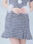 画像38: SALE!【サンタコス 4点セット】【S-Lサイズ/2カラー】肩リボンブラック千鳥タイトサンタコスプレ[YMT] (38)