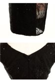 画像18: 【XSサイズあり】【Glossy/グロッシー】サイドレース切替/ フロントジップ/ ZIP タイト/ ミニドレス/ キャバドレス[OF2] (18)