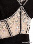画像13: 【XSサイズあり】【ROBE de FLEURS Glossy/ローブ・ド・フルール グロッシー】チュール/ ラグジュアリー/ タイト/ ミニドレス/ キャバドレス[OF2] (13)