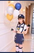 画像2: 【即日発送】犬のおまわりさんコスプレ/タイト【マリームーン】【ハロウィンコスプレ10点セット】【フリーサイズ/1カラー】[HC02] (2)