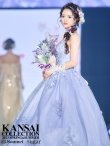 画像1: 【るな / 関西コレクション着用】【ANGEL R/エンジェルアール】ベア/ ウェディング/ バースデー/ プリンセス/ フラワーパール/ ビジュー/ ラメ/ キャバドレスlong[OF2] (1)