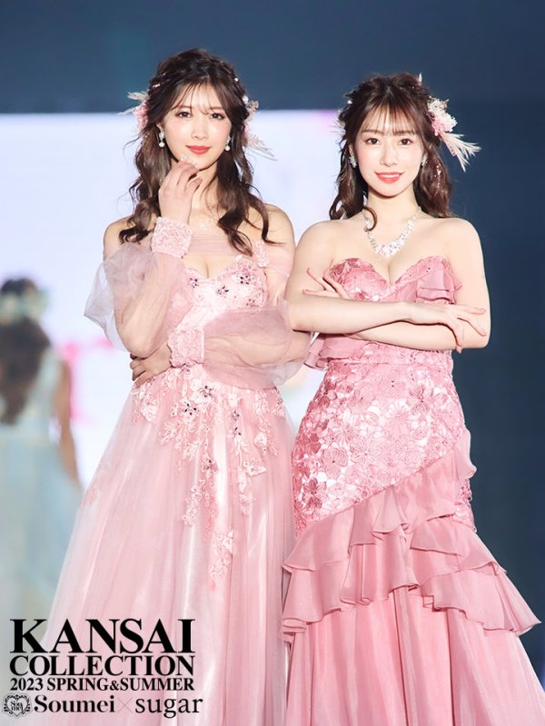 画像3: 【さんご / 関西コレクション着用】Lサイズあり【JEAN MACLEAN/ジャンマクレーン】マーメイド/ オフショル/ レース/ 刺繍/ ハートカット/ スピンドル/ ロングドレス/ キャバドレスlong[OF2A] (3)