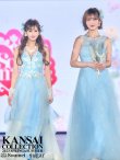 画像3: 【星野ティナ / 関西コレクション着用】【Lip line/リップライン】フラワー刺繍/ 2段フレア/ Aライン/ チュール/ プリンセス/ ロングドレス/ キャバドレスlong[HC03] (3)