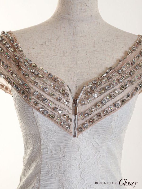 画像12: XSサイズあり【Glossy/グロッシー】ノースリーブ/ バストジップ/ ラップ/ ベルト/ セットアップ/ ミニドレス/ キャバドレス[OF08] (12)