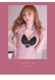 画像7: 【XSサイズあり】【ROBE de FLEURS Glossy/ローブドフルール グロッシー】レース切替/ 総レース/ タイトミニ/ ミニドレス/ キャバドレス[OF2] (7)