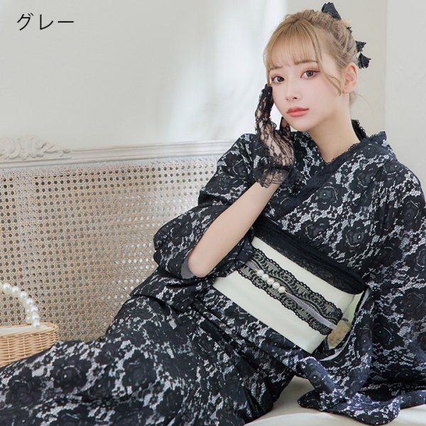 画像16: 【即日発送】【浴衣小物】ベロアパールモチーフ飾り紐 / 帯飾り / 飾り帯 [YMT] (16)