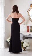 画像3: XLサイズあり【Luxe Style/リュクススタイル】フリルワンショルダー/ ストレッチ/ スリット/ マーメイド/ ロングドレス/ キャバドレス long【HC03】 (3)