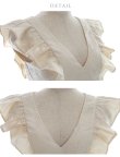 画像43: Lサイズあり【DEA. by ROBE de FLEURS/ディアバイローブドフルール】マーメイド/ フリル/ バストカット/ ワンピース/ ミディアムドレス/ キャバドレス[OF2] (43)