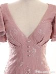 画像9: Lサイズあり【DEA. by ROBE de FLEURS/ディアバイローブドフルール】マーメイド/ 総レース/ フリル/ ワンピース/ 膝丈/ ミディアム/タイト/ ミニドレス/ キャバドレス[OF2] (9)