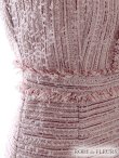 画像12: XSサイズあり【ROBE de FLEURS/ローブドフルール】ラメツイード/ ビジュー/ 襟つき/ 台形スカート/ ミニドレス/ キャバドレス[OF2] (12)