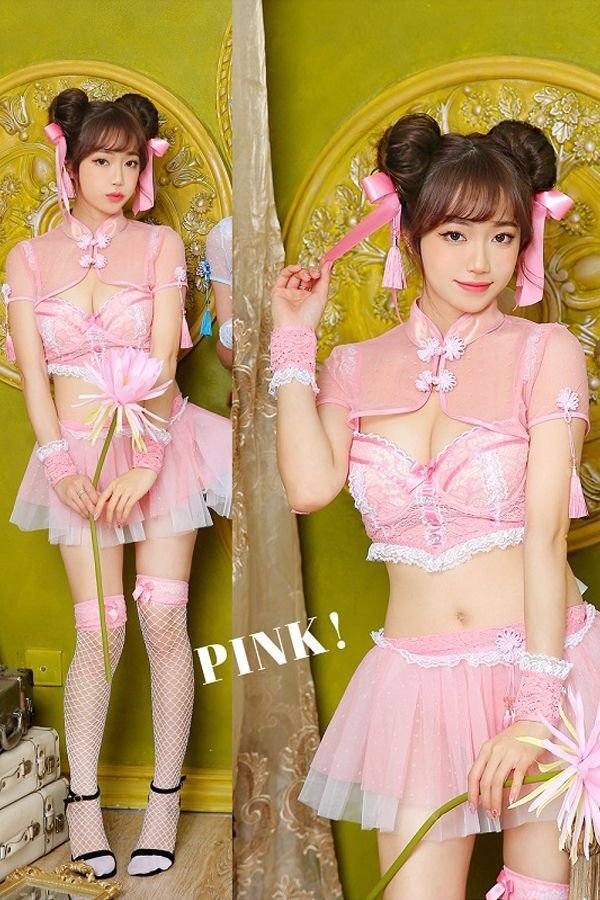 画像10: 【即日発送】フェミニンチャイナドレス《ハロウィンコスプレ8点セット》【Dreamy Doll/ドリーミードール】[HC03] (10)