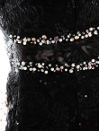 画像22: 【ROBE de FLEURS Glossy/ローブ・ド・フルール グロッシー】レース/ スパンコール/ サイドチュール/ タイト/ ミニドレス/ キャバドレス[OF2] (22)