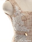 画像9: Lサイズあり【DEA. by ROBE de FLEURS/ディアバイローブドフルール】ツイード/ ノースリーブ/ タイト/ ミニドレス/ キャバドレス[OF2] (9)
