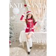 画像4: 【即日発送！】【クリスマスコスプレ6点セット】【Malymoon/マリームーン】イヤーマフチャーミーニットサンタ【フリーサイズ/1カラー】[HC03] (4)