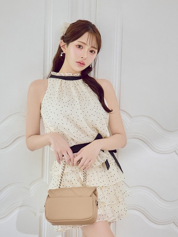 アイボリー モデル：りな　身長：160cm　着用サイズ：Sサイズ