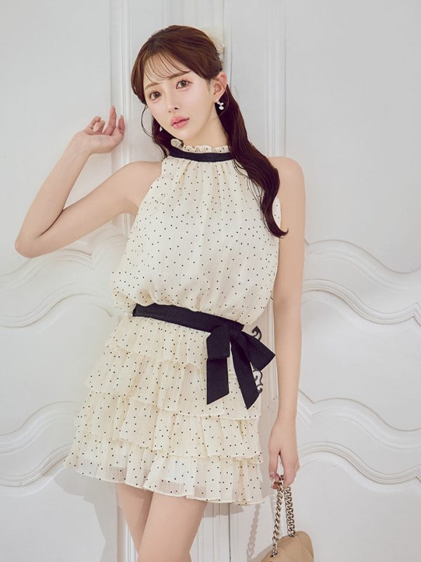 アイボリー モデル：りな　身長：160cm　着用サイズ：Sサイズ