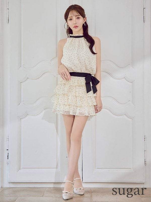 アイボリー モデル：りな　身長：160cm　着用サイズ：Sサイズ