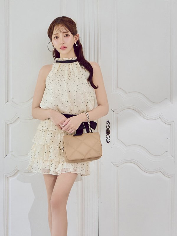 アイボリー モデル：りな　身長：160cm　着用サイズ：Sサイズ