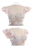画像8: Lサイズあり【ROBE de FLEURS/ローブドフルール】立体フラワー/ シアー/ レース/ ペプラム/ タイト/ ミニドレス/ キャバドレス[OF2] (8)