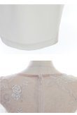 画像15: Lサイズあり【ROBE de FLEURS Glossy/ローブ・ド・フルール グロッシー】刺繍レース /チュールスリーブ/長袖 / タイト/ ミニドレス/ キャバドレス[OF2] (15)