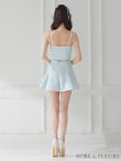 画像13: XSサイズあり【ROBE de FLEURS/ローブドフルール】スプリングツイード/ ビジュー/ パール/ セットアップ/ フレア/ ミニドレス/ キャバドレス[OF2] (13)