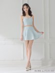 画像14: XSサイズあり【ROBE de FLEURS/ローブドフルール】スプリングツイード/ ビジュー/ パール/ セットアップ/ フレア/ ミニドレス/ キャバドレス[OF2] (14)