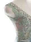 画像9: XS-Lサイズあり【ROBE de FLEURS Glossy/ローブ・ド・フルール グロッシー】スパンコールレース/ ノースリーブ/ ストレッチ/ アシンメトリースカート/ 刺繍/ タイト/ ミニドレス/ キャバドレス[OF2] (9)
