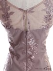 画像11: XSサイズあり【ROBE de FLEURS Glossy/ローブ・ド・フルール グロッシー】スカラップレース/ サイドチュール/ ビジュー/ ノースリーブ/ タイト/ ミニドレス/ キャバドレス[OF2] (11)