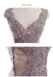 画像13: XSサイズあり【ROBE de FLEURS Glossy/ローブ・ド・フルール グロッシー】スカラップレース/ サイドチュール/ ビジュー/ ノースリーブ/ タイト/ ミニドレス/ キャバドレス[OF2] (13)