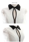 画像28: XSサイズあり【ROBE de FLEURS Glossy/ローブ・ド・フルール グロッシー】フロントジップ/ ZIP ストレッチ/ レース五分袖/ 長袖/ 袖あり/ レーススリーブ/ タイト/ ミニドレス/ キャバドレス[OF2] (28)