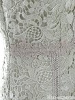 画像11: Lサイズあり【DEA. by ROBE de FLEURS/ディアバイローブドフルール】マーメイド/ フローラルレース/ ミディアム丈/ キャバドレス[OF2] (11)