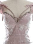画像15: XSサイズあり【ROBE de FLEURS/ローブドフルール】リボン/ 格子柄/ フリル/ フラワーレース/ ビジュー/ タイト/ ミニドレス/ キャバドレス[OF2] (15)