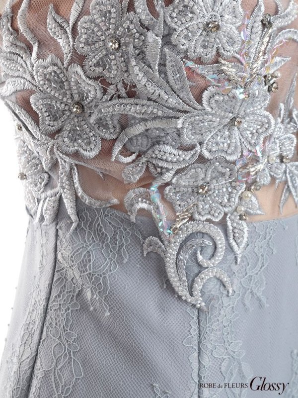 画像4: 【Glossy/グロッシー】レース/ キャミソール/ フラワーモチーフ/ タイト/ ミニドレス/ キャバドレス【HC02】 (4)