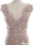 画像10: XS〜Lサイズあり【DEA. by ROBE de FLEURS/ディアバイローブドフルール】ワンピース/ ケミカルレース/ ノースリーブ/ タイト/ ひざ丈/ ミディアムドレス/ キャバドレス[OF2] (10)