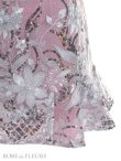 画像10: XS〜Lサイズあり【ROBE de FLEURS/ローブドフルール】セットアップ/ スカートパンツ/ フロントクロス/ フリル/ ミニドレス/ キャバドレス[OF2] (10)