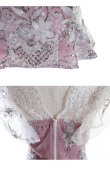 画像14: XS〜Lサイズあり【ROBE de FLEURS/ローブドフルール】セットアップ/ スカートパンツ/ フロントクロス/ フリル/ ミニドレス/ キャバドレス[OF2] (14)