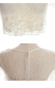 画像14: 【ROBE de FLEURS/ローブドフルール】バストカット/ レース/ ビジュー/ リボン/ 長袖 / 袖あり/ タイト/ ミニドレス/ キャバドレス[OF2] (14)