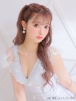 画像16: XSサイズあり【ROBE de FLEURS/ローブドフルール】スパンコール/ フラワーレース/ セットアップ/ ノースリーブ/ ミニドレス/ キャバドレス[OF2] (16)