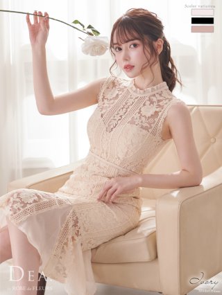 DEA.by ROBE de FLEURS】総レースドレス - sugar