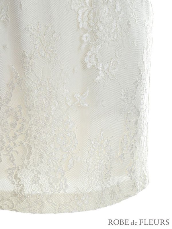 画像12: 【ROBE de FLEURS/ローブドフルール】ビジュー/ サイドシアー/ レース/ 立体フラワー/ ノースリーブ/ タイト/ ミニドレス/ キャバドレス[OF08] (12)