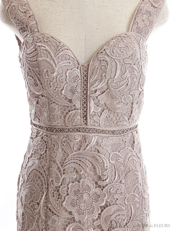 画像19: Lサイズあり【DEA./ディア】ケミカルレース/ マーメード/ ミディアム丈/ ワンピース/ キャバドレス【OF08】 (19)