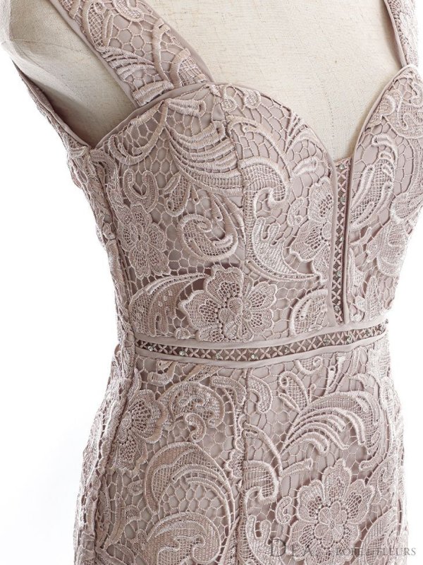 画像20: Lサイズあり【DEA./ディア】ケミカルレース/ マーメード/ ミディアム丈/ ワンピース/ キャバドレス【OF08】 (20)