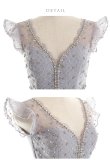 画像12: XSサイズあり【ROBE de FLEURS/ローブドフルール】フリル/ ビジュー/ チュール/ タイト/ ミニドレス/ キャバドレス[OF2] (12)