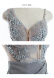 画像12: XSサイズあり【ROBE de FLEURS Glossy/ローブ・ド・フルール グロッシー】立体フラワー/ ラメ/ キャミソール/ アシンメトリー/ ワンショル/ タイト/ ミニドレス/ キャバドレス[OF2] (12)