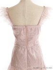 画像20: XSサイズあり【ROBE de FLEURS/ローブドフルール】スパンコール/ ドットチュール/ セットアップ/ノースリーブ/ フリル/ ミニドレス/ キャバドレス[OF2] (20)