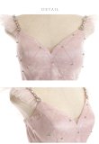 画像22: XSサイズあり【ROBE de FLEURS/ローブドフルール】スパンコール/ ドットチュール/ セットアップ/ノースリーブ/ フリル/ ミニドレス/ キャバドレス[OF2] (22)