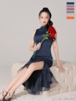 ネイビー モデル：まおちゃる　身長：158cm　着用サイズ：Sサイズ